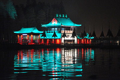 武汉市东湖风景名胜区夜景照明